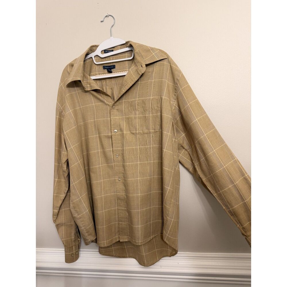Van Heusen | Mens Plaid Button-Up